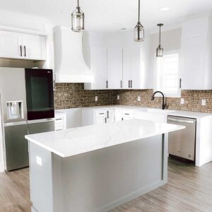 Beautiful kitchen designed and built by Dylan Bauguess Construction